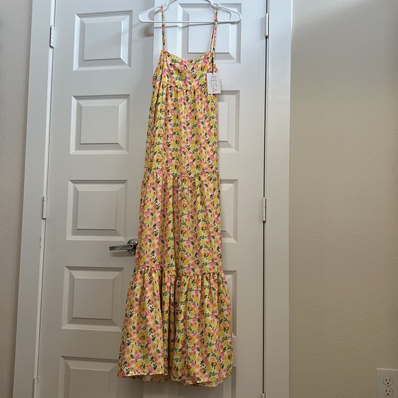RESA Floral Maxi Dress in Medium - Picture 5 of 7